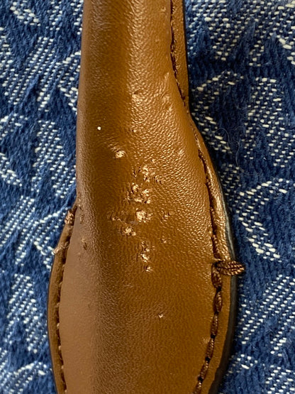 【現状渡し品】【レディース】 Michael Kors マイケルコース デニムキャンバス 2WAY BAG トートバッグ カバン 180-250520-AS-32-min カラー：ネイビー系 万代Net店