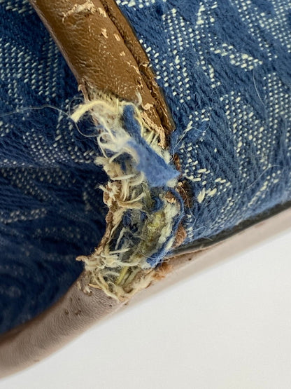 【現状渡し品】【レディース】 Michael Kors マイケルコース デニムキャンバス 2WAY BAG トートバッグ カバン 180-250520-AS-32-min カラー：ネイビー系 万代Net店