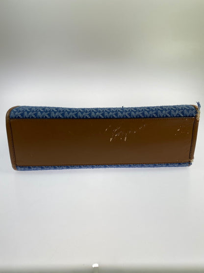 【現状渡し品】【レディース】 Michael Kors マイケルコース デニムキャンバス 2WAY BAG トートバッグ カバン 180-250520-AS-32-min カラー：ネイビー系 万代Net店