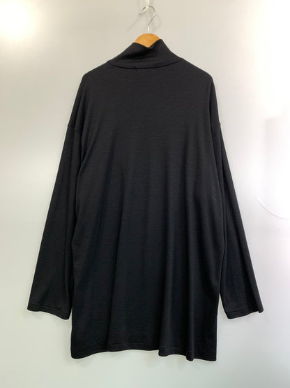 【現状渡し品】【メンズ】 Yohji Yamamoto POUR HOMME ヨウジヤマモトプールオム HI-NECK WOOL CUTSEW HR-T34-178 ハイネック ウール カットソー トップス 140-250514-jt-01-min サイズ：3 カラー：ブラック 万代Net店