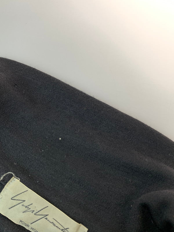 【現状渡し品】【メンズ】 Yohji Yamamoto POUR HOMME ヨウジヤマモトプールオム HI-NECK WOOL CUTSEW HR-T34-178 ハイネック ウール カットソー トップス 140-250514-jt-01-min サイズ：3 カラー：ブラック 万代Net店