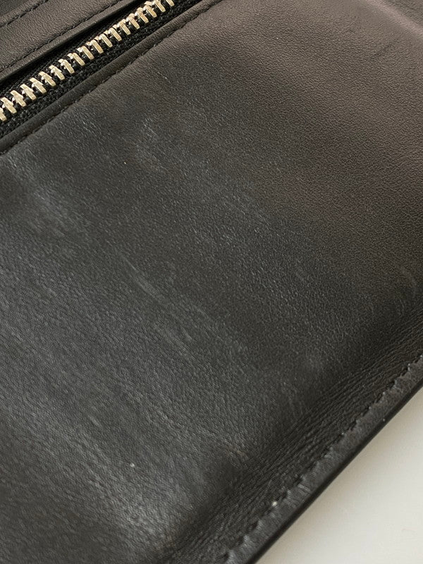 【LIFTる。景品】【中古品】【メンズ/レディース】 MAISON MARGIELA LEATHER LONG WALLET SA1UI0021 レザー ロングウォレット 22年モデル 長財布 200-250517-yn-22-min カラー：ブラック 万代Net店
