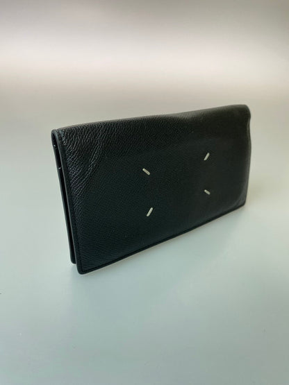 【LIFTる。景品】【中古品】【メンズ/レディース】 MAISON MARGIELA LEATHER LONG WALLET SA1UI0021 レザー ロングウォレット 22年モデル 長財布 200-250517-yn-22-min カラー：ブラック 万代Net店