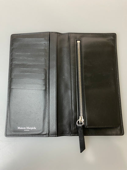 【LIFTる。景品】【中古品】【メンズ/レディース】 MAISON MARGIELA LEATHER LONG WALLET SA1UI0021 レザー ロングウォレット 22年モデル 長財布 200-250517-yn-22-min カラー：ブラック 万代Net店