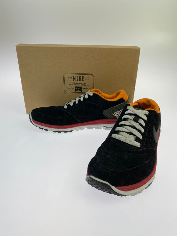 【中古品】【メンズ/レディース】 NIKE ナイキ LUNAR ROD 537693-008 ルナ ロッド スニーカー 靴 160-250523-yn-22-min サイズ：26.0cm US8 カラー：BLACK/ANTHRACITE-MANDARIN NOIR 万代Net店