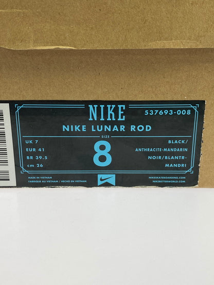 【中古品】【メンズ/レディース】 NIKE ナイキ LUNAR ROD 537693-008 ルナ ロッド スニーカー 靴 160-250523-yn-22-min サイズ：26.0cm US8 カラー：BLACK/ANTHRACITE-MANDARIN NOIR 万代Net店