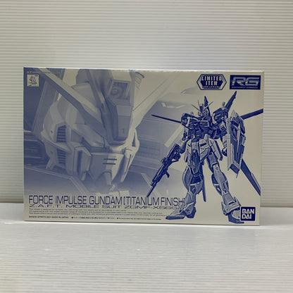 【中古品】 RG 1/144 ZGMF-X56S α フォースインパルスガンダム チタニウムフィニッシュ プラモデル ガンプラ バンダイ 058-260529-em-11-min 万代Net店