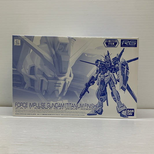 【中古品】 RG 1/144 ZGMF-X56S α フォースインパルスガンダム チタニウムフィニッシュ プラモデル ガンプラ バンダイ 058-260529-em-11-min 万代Net店