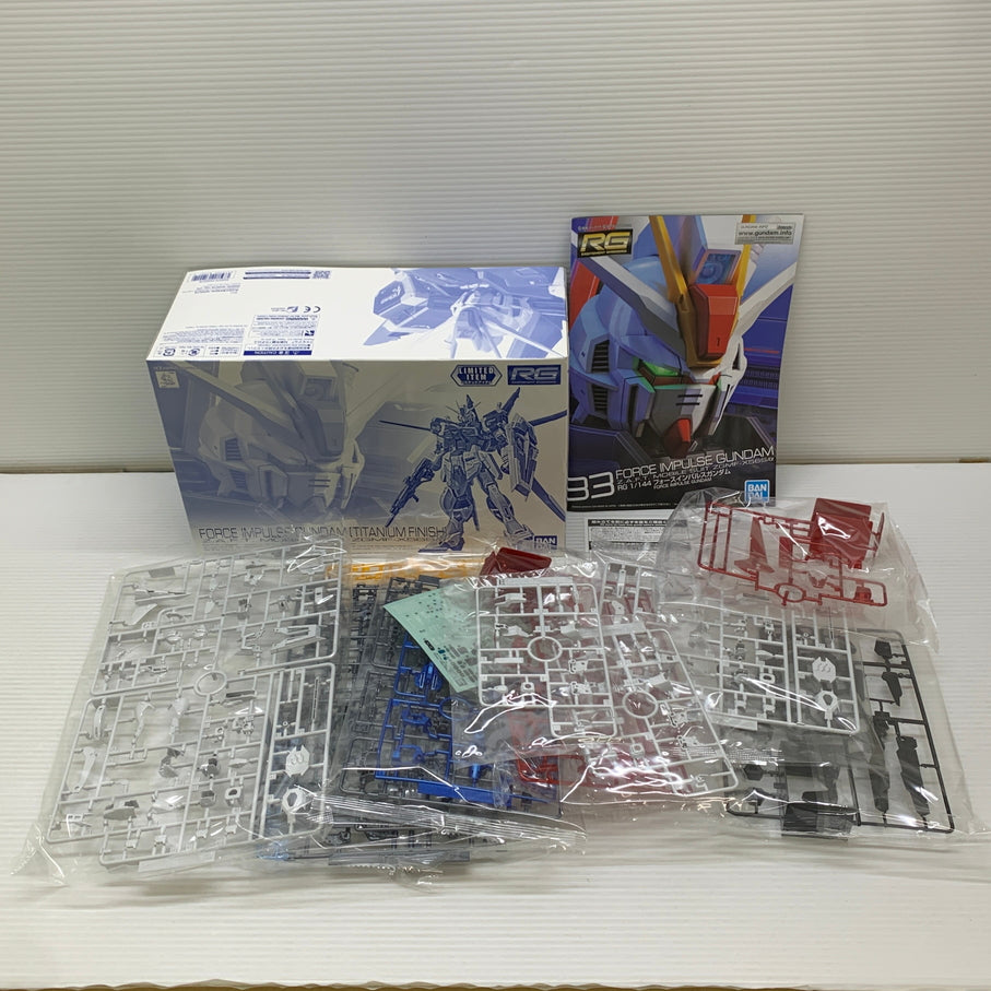 【中古品】 RG 1/144 ZGMF-X56S α フォースインパルスガンダム チタニウムフィニッシュ プラモデル ガンプラ バンダイ 058-260529-em-11-min 万代Net店