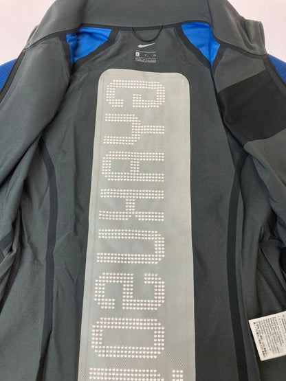 【中古美品】【レディース】 UNDERCOVER アンダーカバー 856253-004 ×NIKE GYAKUSOU NYLON JACKET ナイロンジャケット 169-250518-ks-02-min サイズ：S カラー：ブルー/グレー 万代Net店