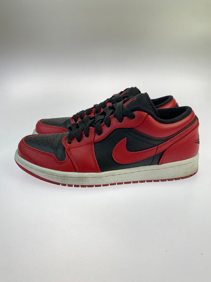 【中古品】【メンズ/レディース】 NIKE ナイキ AIR JORDAN １ LOW VARSITY RED 553558-606 エアジョーダン 1 ロー スニーカー 靴 シューズ 160-250519-em-10-min サイズ：25cm カラー：バーシティレッド 万代Net店
