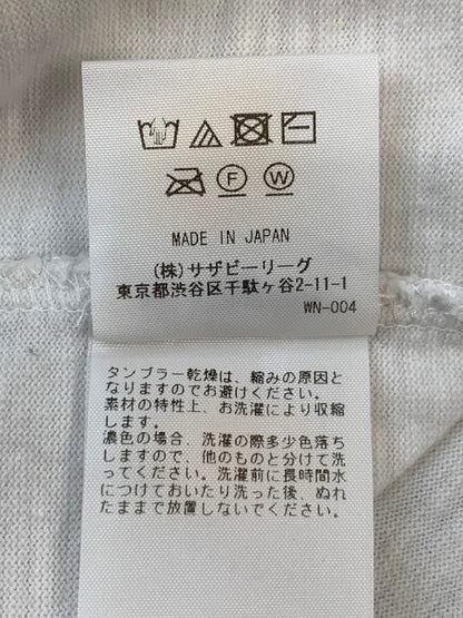 【中古品】【メンズ】 RHC アールエイチシー WIDE TEE ワイド ティー メンズ 半袖 ショートスリーブ 141-260703-hu-39-min サイズ：S カラー：ホワイト 万代Net店
