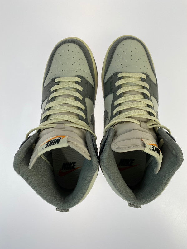 【中古品】【メンズ】 NIKE ナイキ DUNK HI RETRO SE VNTG DM0582-001 ダンク ハイ レトロ シーズナル エディション ヴィンテージ スニーカー メンズ 靴 シューズ 160-250519-em-02-min サイズ：25cm カラー：ライトボーンアンド タンブルドグレー 万代Net店