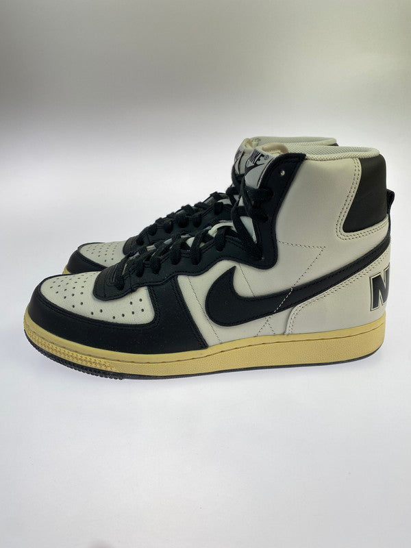 【中古品】【メンズ】 NIKE ナイキ TERMINATOR HIGH PREMIUM FD0394-030 ターミネーター ハイ プレミアム スニーカー メンズ 靴 シューズ 160-250519-em-01-min サイズ：25cm カラー：ブラック/ペールバニラ 万代Net店