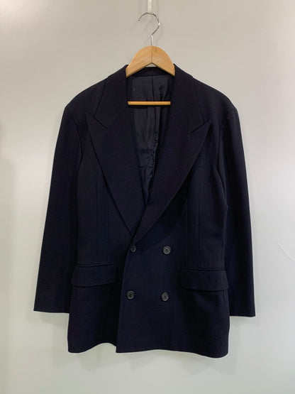 【中古品】【メンズ】 Y'S ワイズ ダブルテーラードジャケット YC-J53-101 メンズ アウター 140-260703-hu-22-min カラー：ネイビー 万代Net店