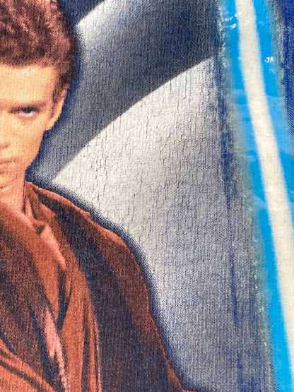 【中古品】【メンズ】 STAR WARS ANAKIN SKYWALKER 2002 TEE スターウォーズ アナキンスカイウォーカー Tシャツ トップス 146-250522-jt-23-min サイズ：L カラー：ブルー 万代Net店
