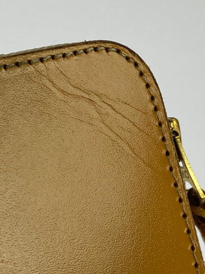 【中古品】【メンズ】 革蛸謹製 かわたこきんせい TAKOジップ ラウンドジップ 長財布 たこジップ ウォレット 200-250530-em-02-min カラー：ベージュ系 万代Net店