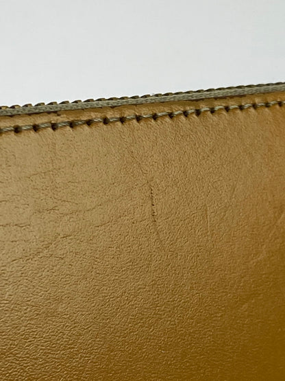 【中古品】【メンズ】 革蛸謹製 かわたこきんせい TAKOジップ ラウンドジップ 長財布 たこジップ ウォレット 200-250530-em-02-min カラー：ベージュ系 万代Net店