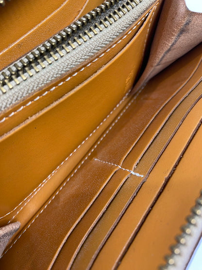 【中古品】【メンズ】 革蛸謹製 かわたこきんせい TAKOジップ ラウンドジップ 長財布 たこジップ ウォレット 200-250530-em-02-min カラー：ベージュ系 万代Net店