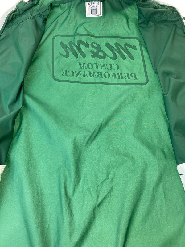 【中古品】【メンズ】 M&M エムアンドエム CUSTOM PERFORMANCE カスタムパフォーマンス NYLON JACKET ナイロンジャケット ライトアウター 142-250522-jt-05-min サイズ：M カラー：モスグリーン 万代Net店