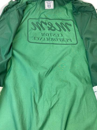 【中古品】【メンズ】 M&M エムアンドエム CUSTOM PERFORMANCE カスタムパフォーマンス NYLON JACKET ナイロンジャケット ライトアウター 142-250522-jt-05-min サイズ：M カラー：モスグリーン 万代Net店