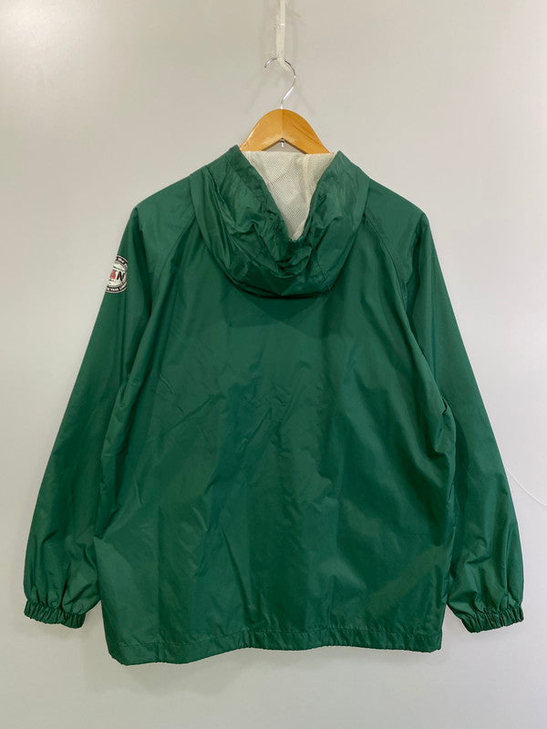 【中古品】【メンズ】 VAN ヴァン NYLON ZIP HOODED JACKET ナイロンジップフーデッドジャケット 146-250623-ks-32-min サイズ：M カラー：グリーン 万代Net店