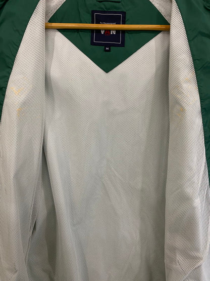 【中古品】【メンズ】 VAN ヴァン NYLON ZIP HOODED JACKET ナイロンジップフーデッドジャケット 146-250623-ks-32-min サイズ：M カラー：グリーン 万代Net店