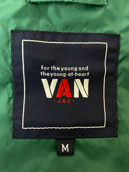 【中古品】【メンズ】 VAN ヴァン NYLON ZIP HOODED JACKET ナイロンジップフーデッドジャケット 146-250623-ks-32-min サイズ：M カラー：グリーン 万代Net店