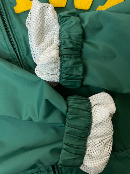【中古品】【メンズ】 VAN ヴァン NYLON ZIP HOODED JACKET ナイロンジップフーデッドジャケット 146-250623-ks-32-min サイズ：M カラー：グリーン 万代Net店