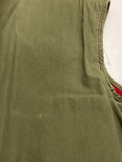 【現状渡し品】【メンズ】 INSULAIR WARMSTER 60S REVERSIBLE HUNTING VEST リバーシブルハンティング ベスト 146-250803-ks-08-min サイズ：不明 カラー：カーキ/レッド 万代Net店