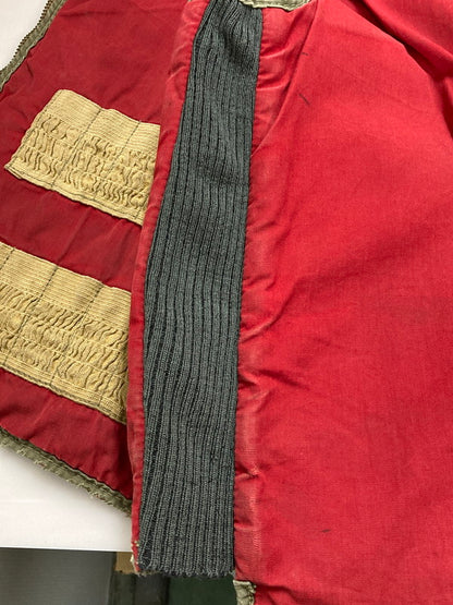 【現状渡し品】【メンズ】 INSULAIR WARMSTER 60S REVERSIBLE HUNTING VEST リバーシブルハンティング ベスト 146-250803-ks-08-min サイズ：不明 カラー：カーキ/レッド 万代Net店