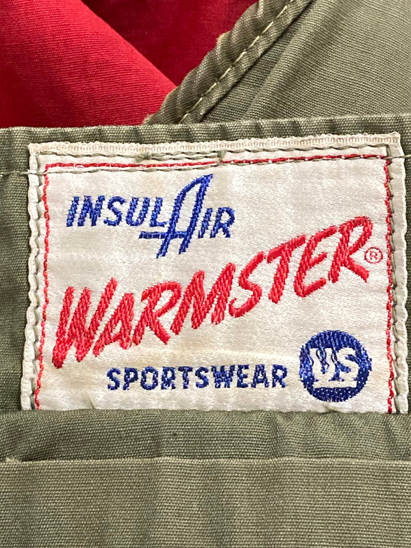 【現状渡し品】【メンズ】 INSULAIR WARMSTER 60S REVERSIBLE HUNTING VEST リバーシブルハンティング ベスト 146-250803-ks-08-min サイズ：不明 カラー：カーキ/レッド 万代Net店