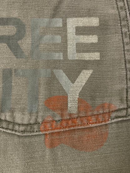 【現状渡し品】【メンズ】 FREE CITY フリーシティ BIKER PANTS バイカー パンツ ワーク ミリタリー メンズ ボトムス 151-260710-em-15-min カラー：オリーブ 万代Net店