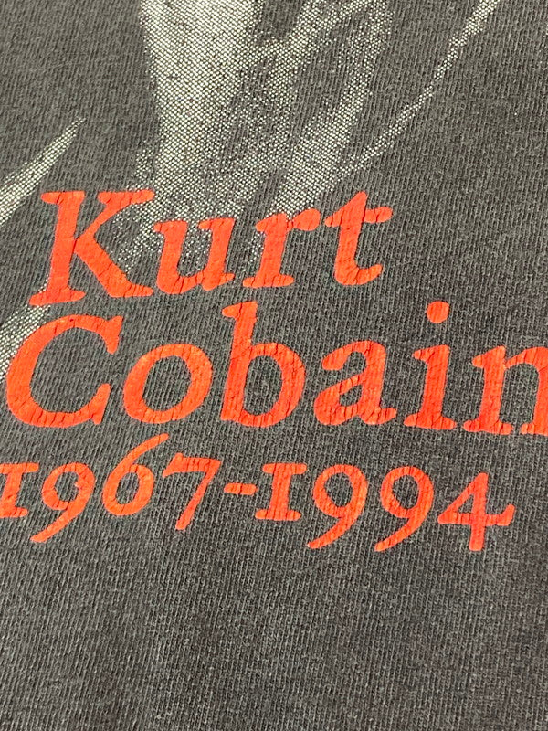 【中古品】【メンズ】 KURT COBAIN 90S BOOTLEG MEMORIAL TEE カート コバーン 90年代 ブーレグ メモリアル Tシャツ トップス 146-250522-jt-14-min カラー：ブラック 万代Net店