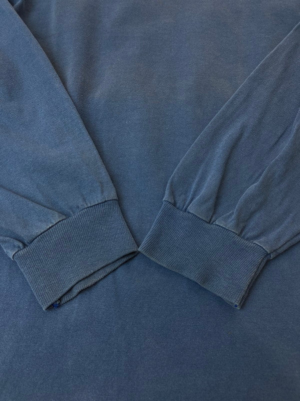 【中古品】【メンズ】 OLD STUSSY オールドステューシー 80年代 BIGLEAGUE LS TEE 長袖Tシャツ トップス 146-250522-jt-13-min サイズ：L カラー：ブルー 万代Net店