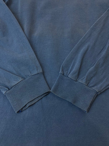 【中古品】【メンズ】 OLD STUSSY オールドステューシー 80年代 BIGLEAGUE LS TEE 長袖Tシャツ トップス 146-250522-jt-13-min サイズ：L カラー：ブルー 万代Net店