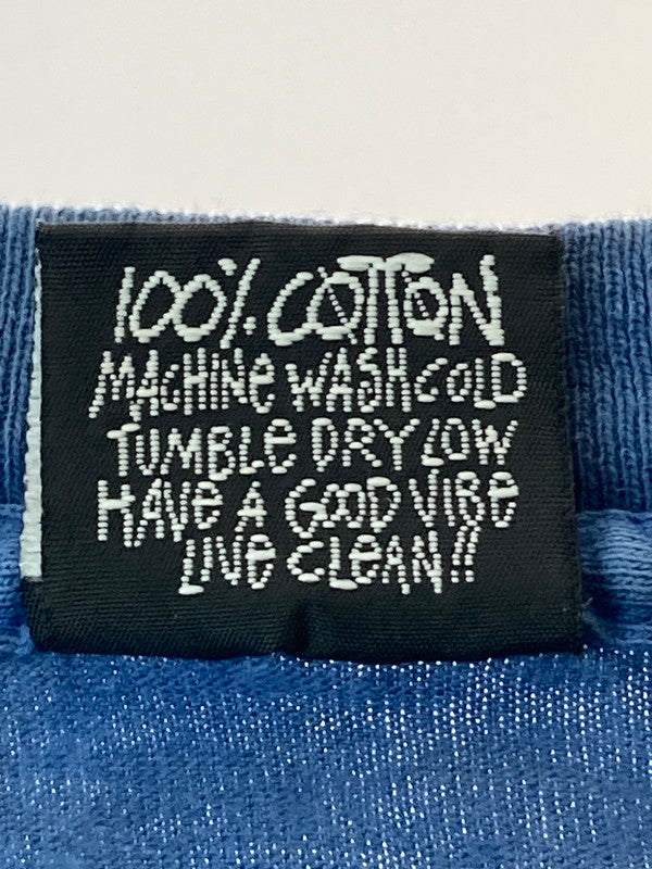 【中古品】【メンズ】 OLD STUSSY オールドステューシー 80年代 BIGLEAGUE LS TEE 長袖Tシャツ トップス 146-250522-jt-13-min サイズ：L カラー：ブルー 万代Net店