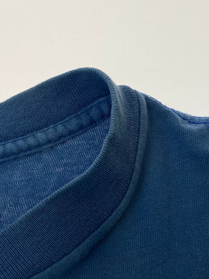 【中古品】【メンズ】 OLD STUSSY オールドステューシー 80年代 BIGLEAGUE LS TEE 長袖Tシャツ トップス 146-250522-jt-13-min サイズ：L カラー：ブルー 万代Net店