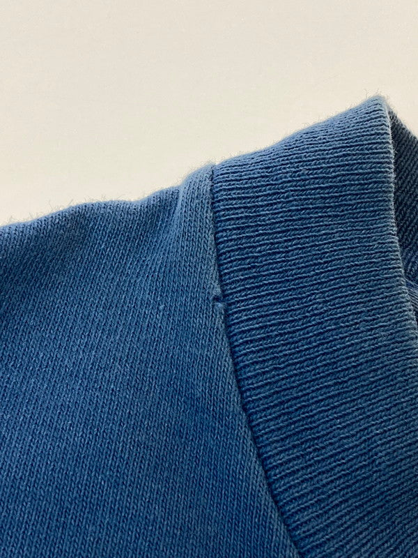 【中古品】【メンズ】 OLD STUSSY オールドステューシー 80年代 BIGLEAGUE LS TEE 長袖Tシャツ トップス 146-250522-jt-13-min サイズ：L カラー：ブルー 万代Net店