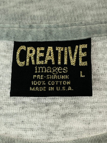 【中古品】【メンズ】 JAMES DEAN 90S MOSQUITOHEAD HUGE PRINT TEE ジェームス ディーン 90年代 モスキートヘッド ハグ プリント Tシャツ トップス 146-250522-jt-19-min サイズ：L カラー：ホワイト 万代Net店