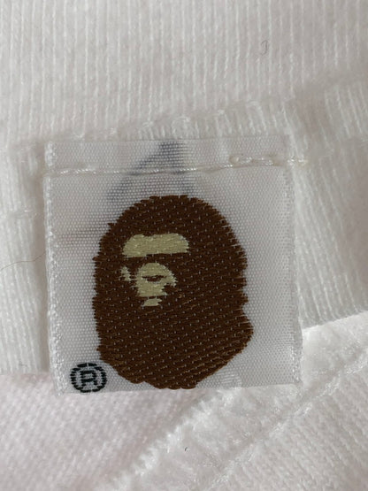 【中古品】【メンズ】 A BATHING APE アベイシングエイプ A BATHING APE ”APE SHALL NEVER KILL APE”TEE 142-251029-na-18-tag サイズ：M カラー：ホワイト 万代Net店