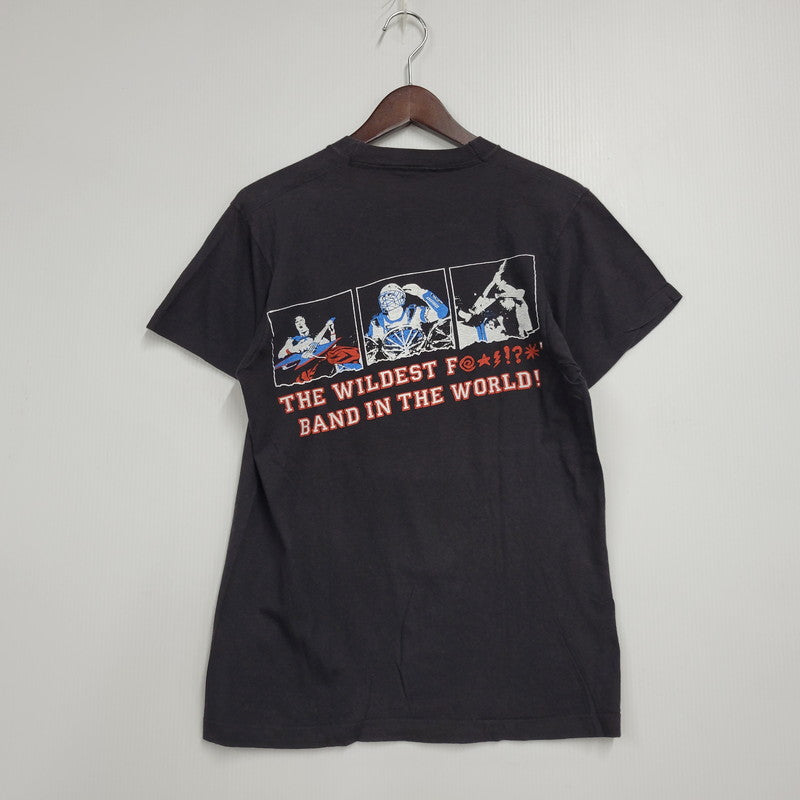 【中古品】【メンズ】 RAVEN MAD T-SHIRT レイヴン Tシャツ 半袖 トップス 146-250921-as-12-izu カラー：ブラック 万代Net店