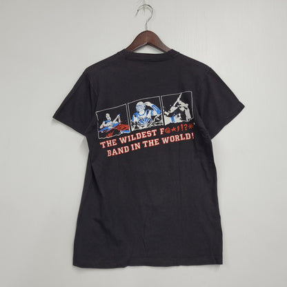 【中古品】【メンズ】 RAVEN MAD T-SHIRT レイヴン Tシャツ 半袖 トップス 146-250921-as-12-izu カラー：ブラック 万代Net店