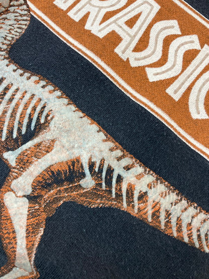 【中古品】【メンズ】 JURASSIC PARK 1993 RAPTOR GLOW IN THE DARK TEE ジュラシックパーク ラプター グロー イン ザ ダーク Tシャツ トップス 146-250522-jt-18-min サイズ：XL カラー：ブラック 万代Net店