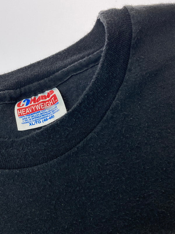 【中古品】【メンズ】 JURASSIC PARK 1993 RAPTOR GLOW IN THE DARK TEE ジュラシックパーク ラプター グロー イン ザ ダーク Tシャツ トップス 146-250522-jt-18-min サイズ：XL カラー：ブラック 万代Net店