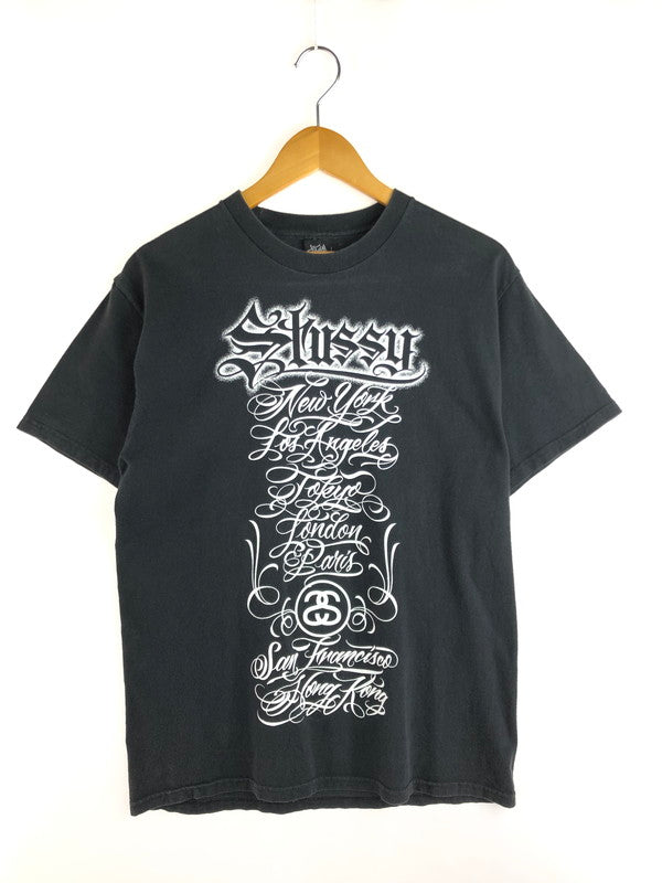 【中古品】【メンズ】 × MR CARTOON ミスターカートゥーン WORLD TOUR TEE ワールド ツアー Tシャツ 半袖Tシャツ 142-251029-na-13-tag サイズ：M カラー：ブラック 万代Net店