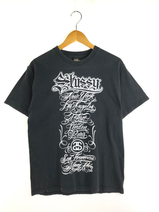 【中古品】【メンズ】 × MR CARTOON ミスターカートゥーン WORLD TOUR TEE ワールド ツアー Tシャツ 半袖Tシャツ 142-251029-na-13-tag サイズ：M カラー：ブラック 万代Net店