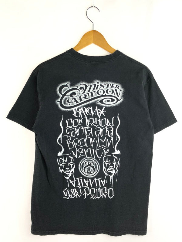 【中古品】【メンズ】 × MR CARTOON ミスターカートゥーン WORLD TOUR TEE ワールド ツアー Tシャツ 半袖Tシャツ 142-251029-na-13-tag サイズ：M カラー：ブラック 万代Net店