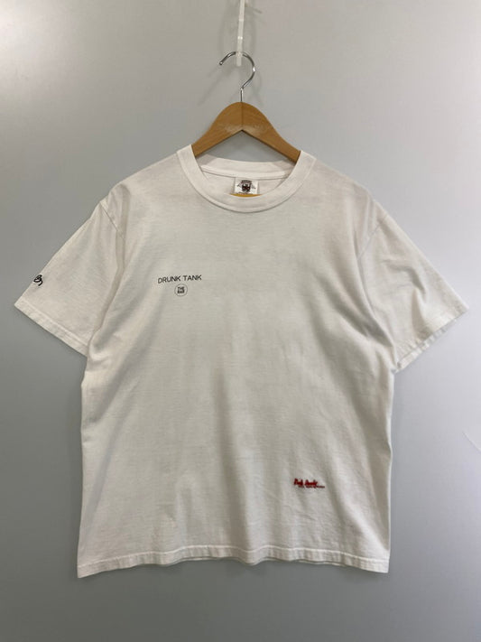 【中古品】【メンズ】 Rock Steady ロックステディ DRUNK TANK TEE Tシャツ トップス 146-250710-ks-39-min サイズ：M カラー：ホワイト 万代Net店