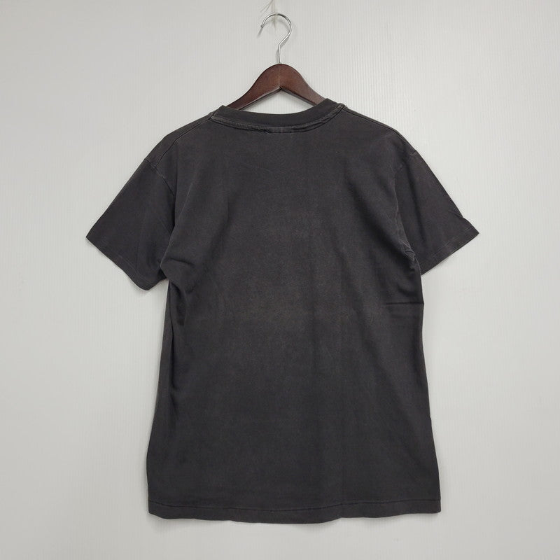 【中古品】【メンズ】 HANES MOTOR CYCLE MANIAC BIKER MAGAZINE TEE モーターサイクル マニアック バイカー マガジン Tシャツ 半袖 トップス 146-250921-as-14-izu サイズ：M カラー：ブラック 万代Net店